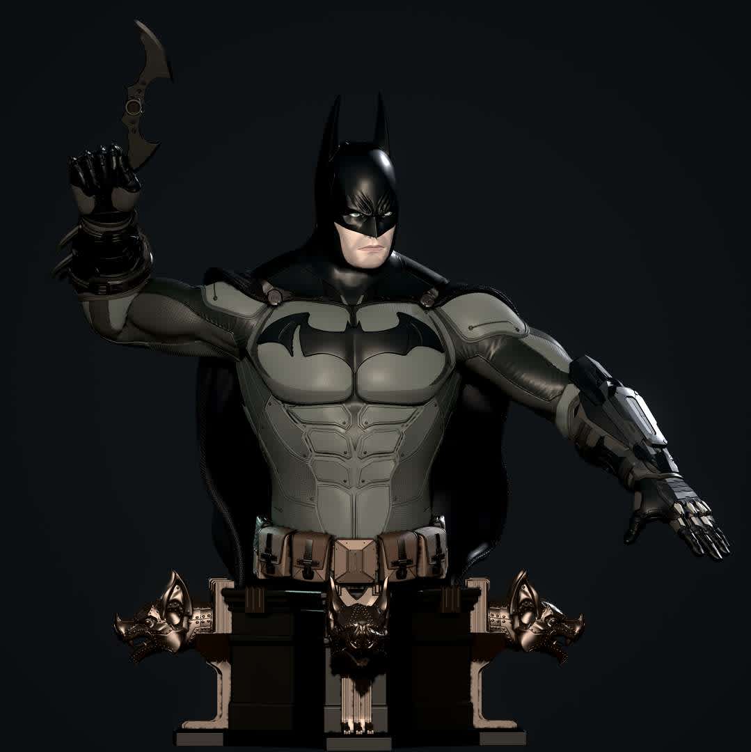 BATMAN 7.43 SUIT BUST (BATMAN ARKHAM KNIGHT), undefined