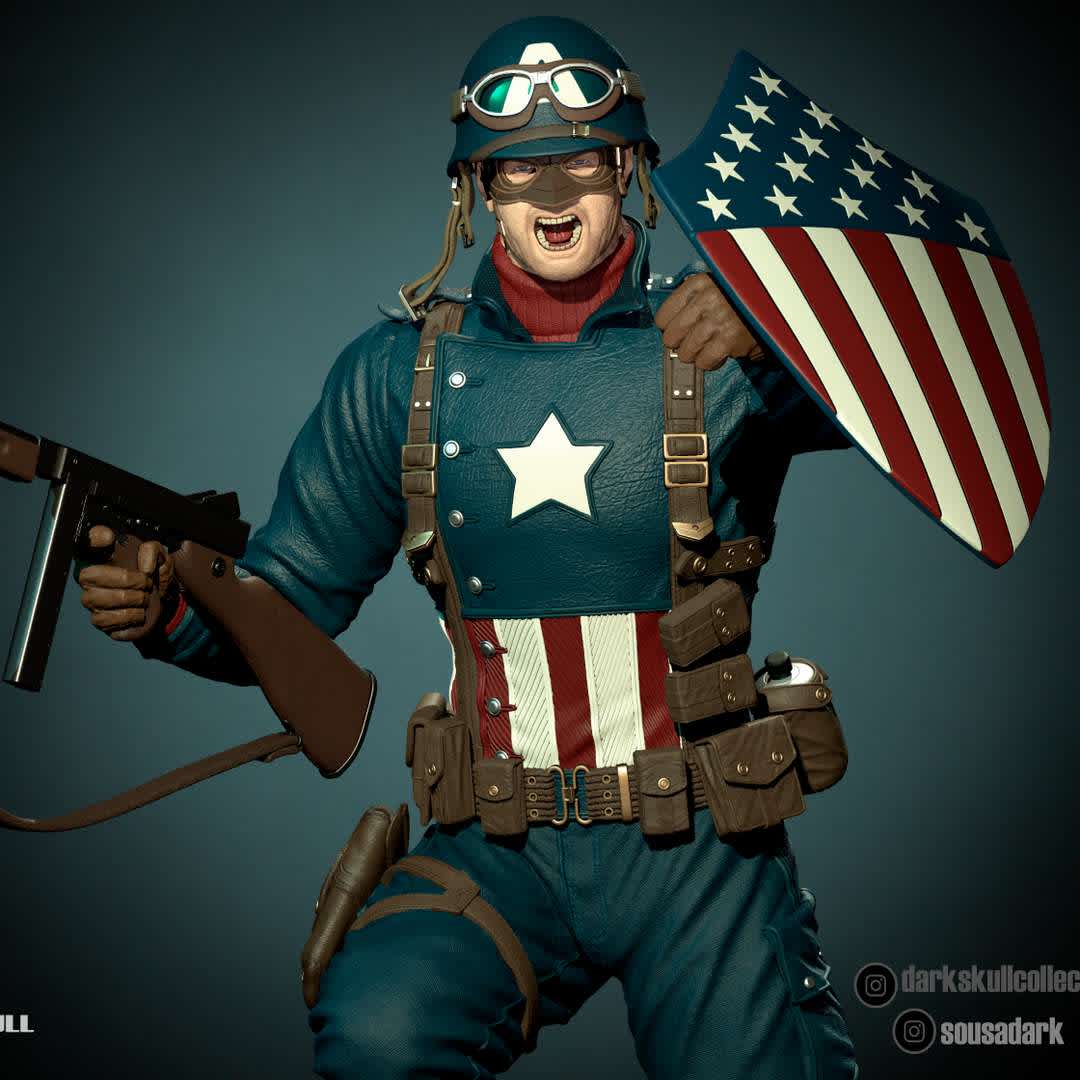 CAPTAIN AMERICA 1945 Super Soldier, undefined