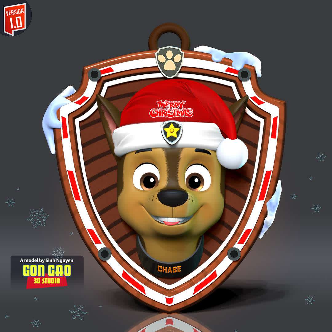Chase - Christmas Medal, undefined
