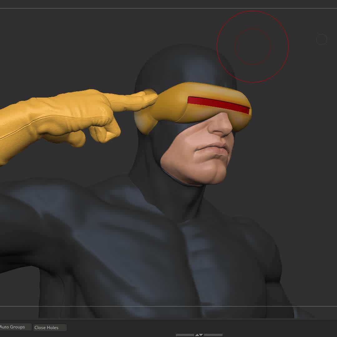 Cyclops X-Men classic 70s costume, undefined