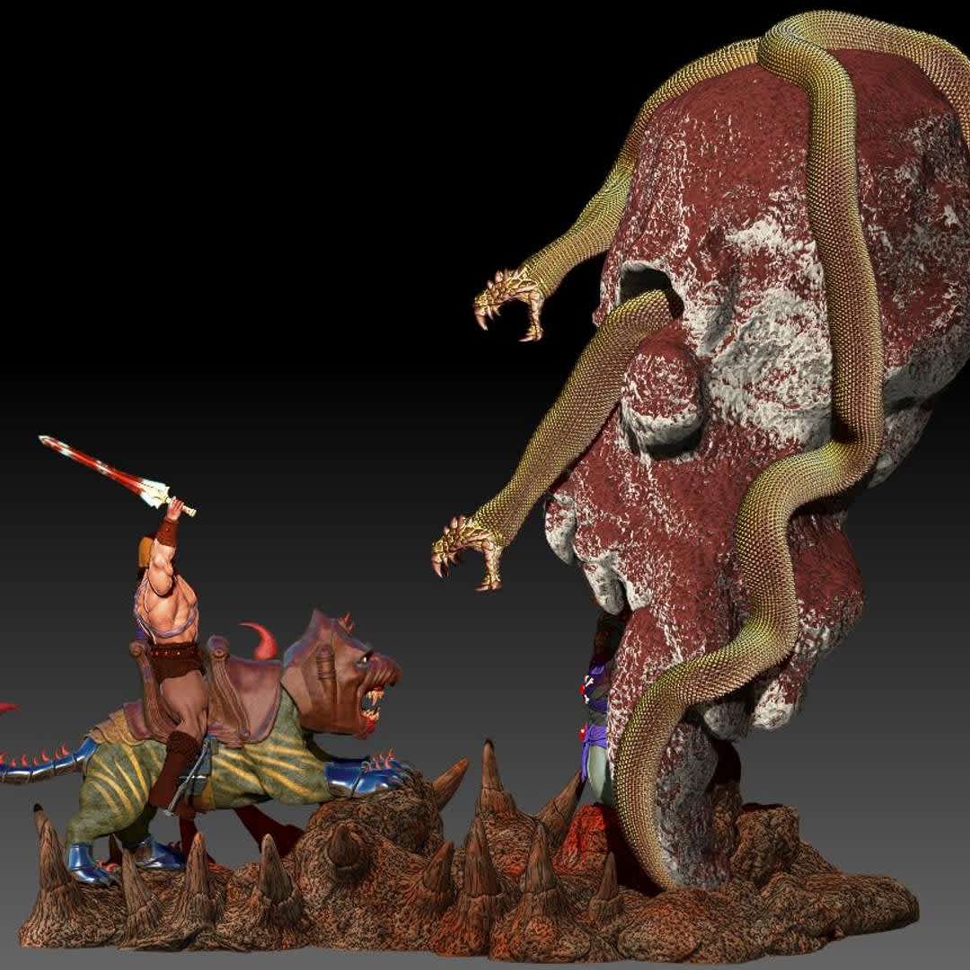 Diorama He-man devil, undefined