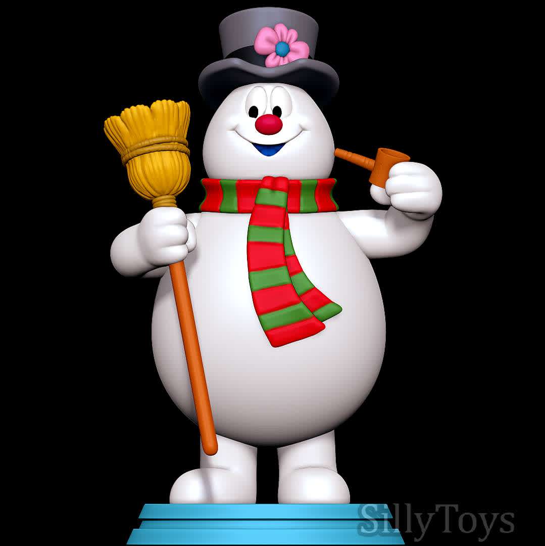 Frosty the Snowman 3D print model, undefined