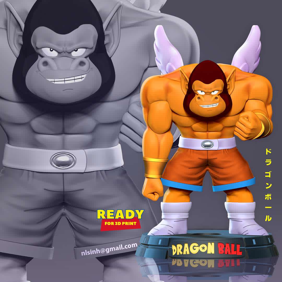 Gorilla - Dragon Ball Z Fanart, undefined