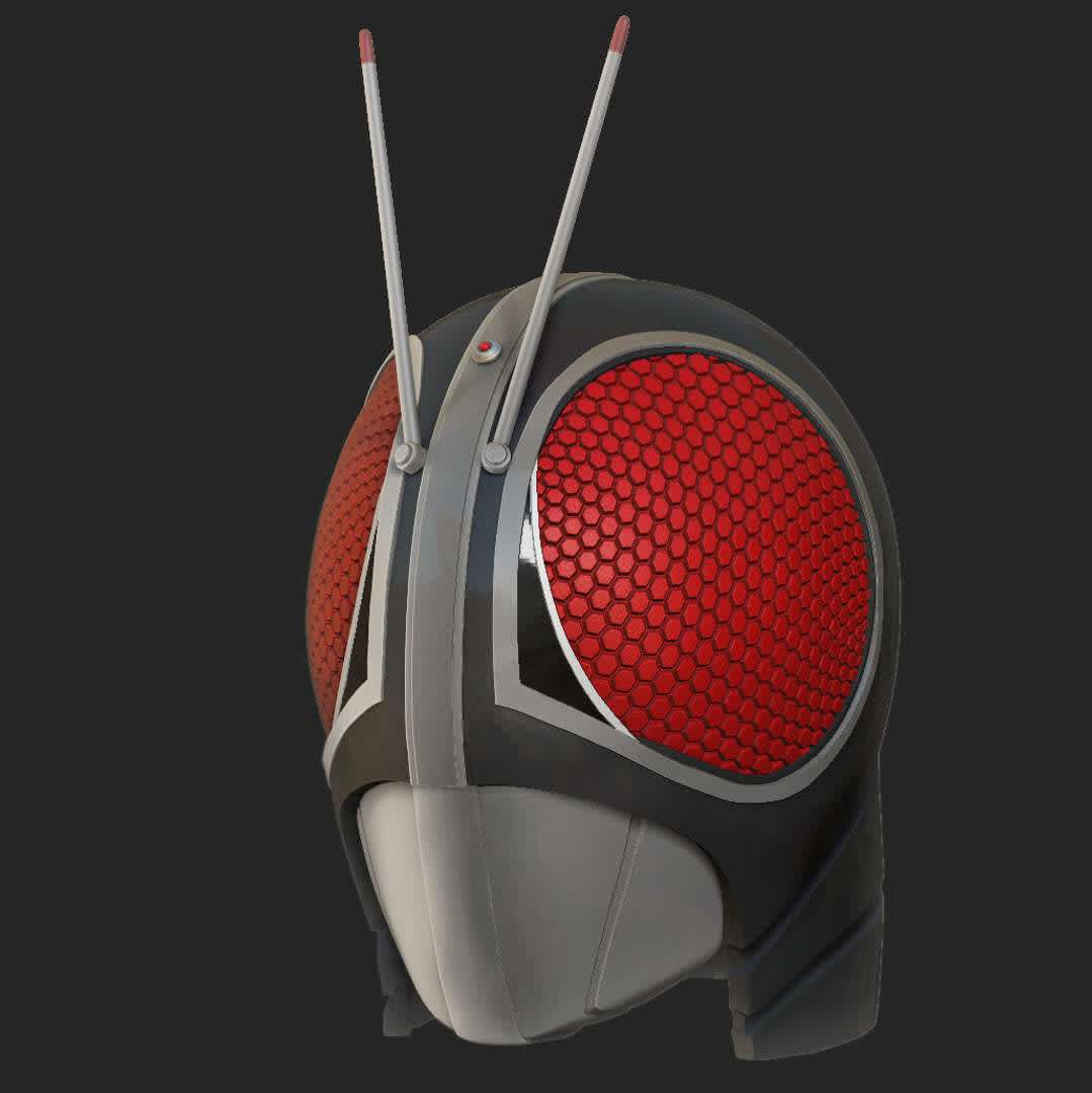 Kamen Rider Black RX Helmet, undefined