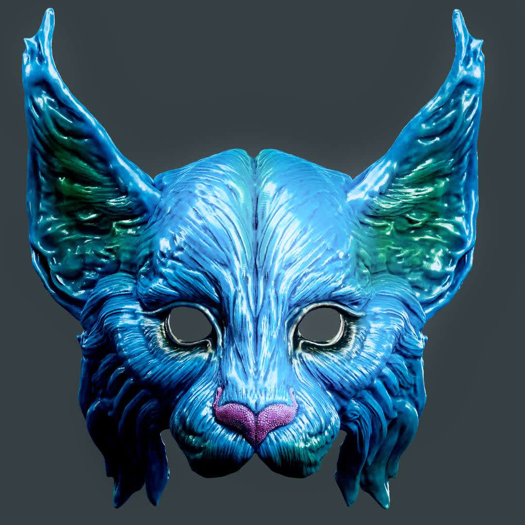 lynx fantasy mask, undefined