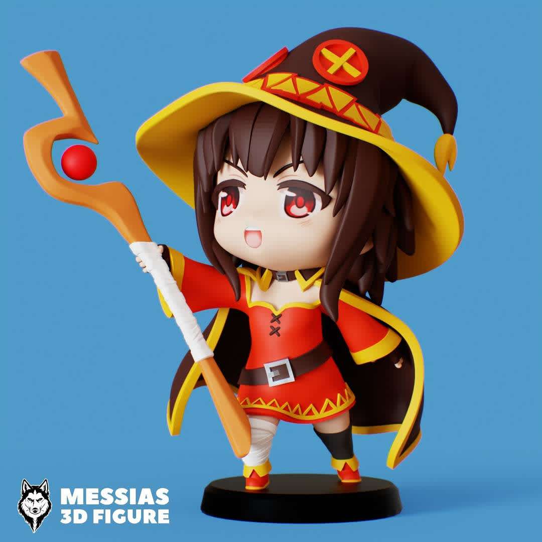 Megumin Chibi 3D Print Model, undefined