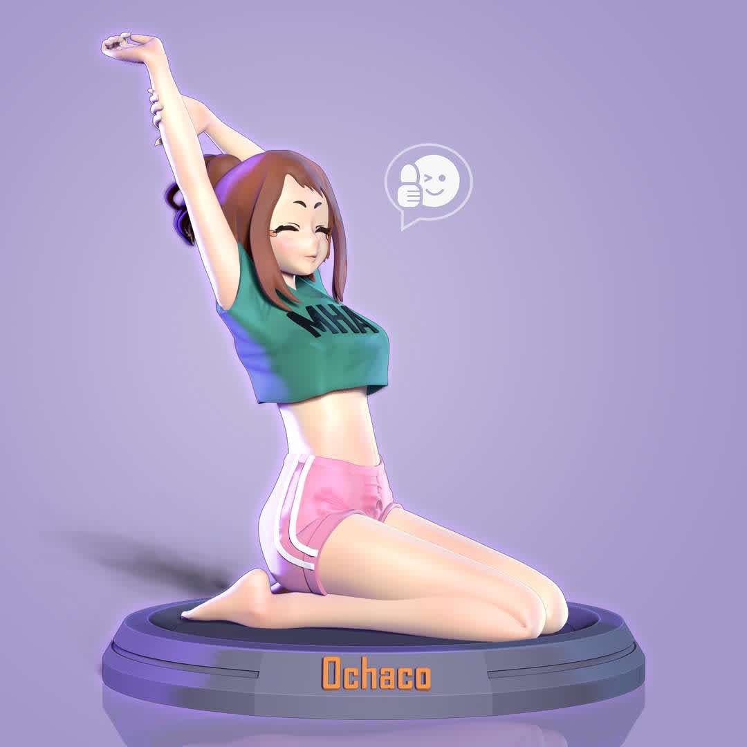 Ochaco - Morning stretches, undefined