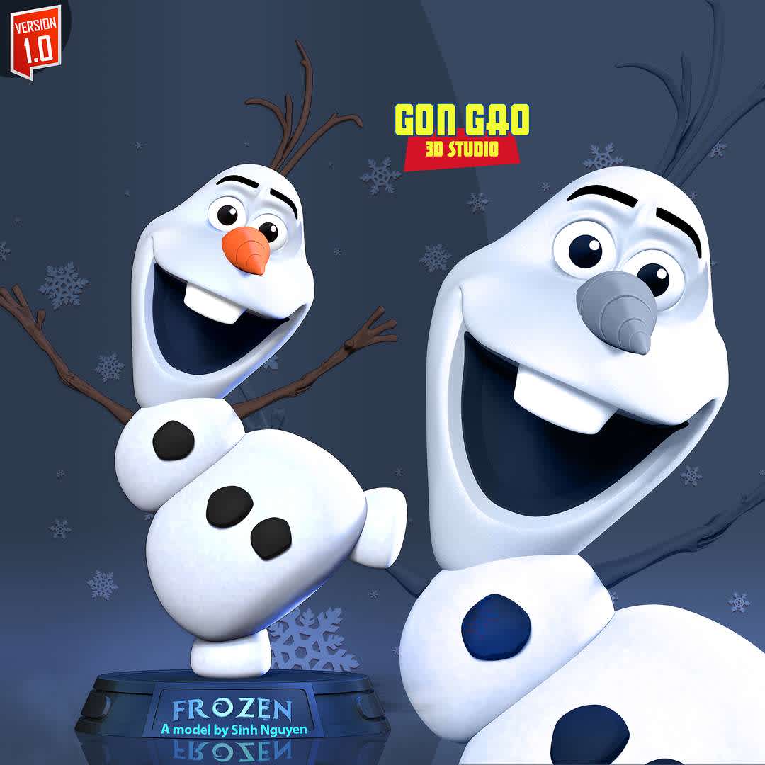 Olaf is happy, undefined