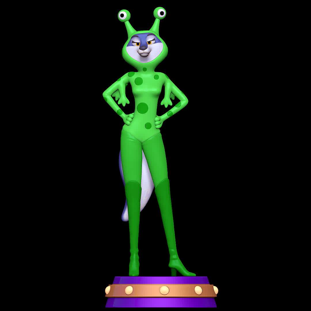 Porsha Crystal Alien Suit - Sing 2, undefined