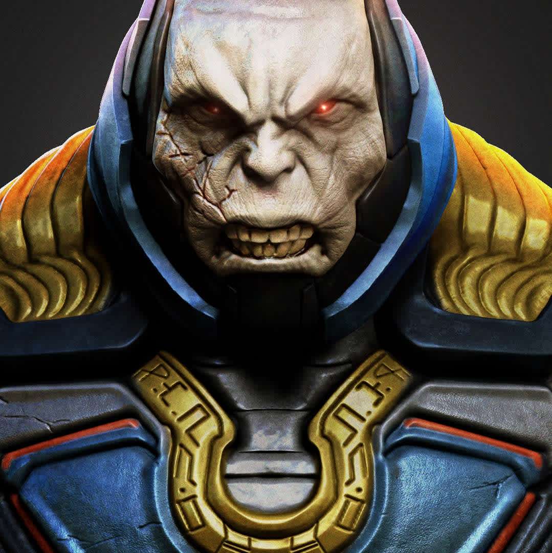 The darkseid bust, undefined