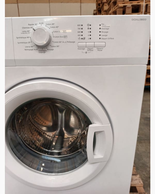Lave-linge Ouverture frontale Oceanic OCEAL580DD 7