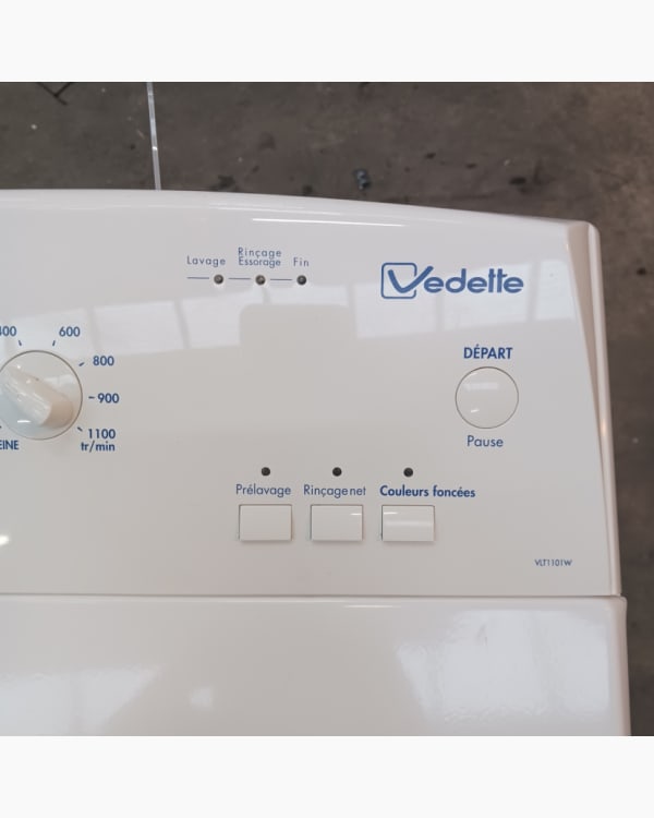 Lave-linge Ouverture par le haut Vedette VLT1101W 8