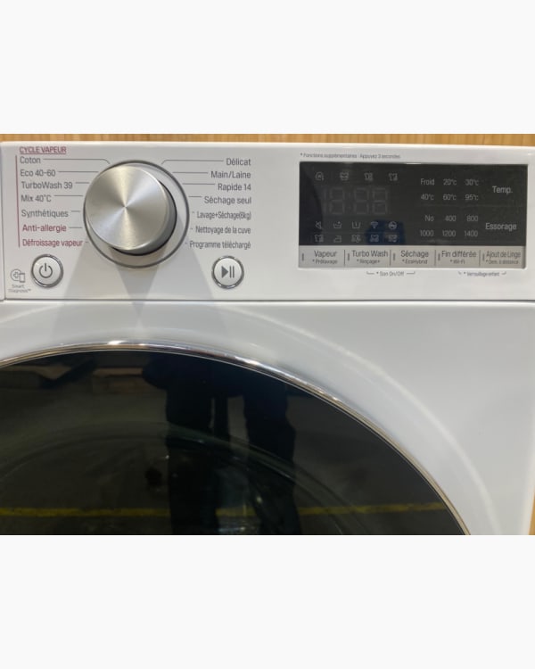 Lave-linge Lavante-séchante LG F964V72WRHT 7