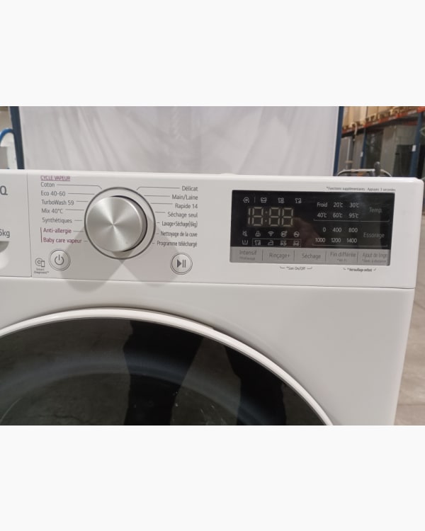 Lave-linge Lavante-séchante LG F964V50WRS 6