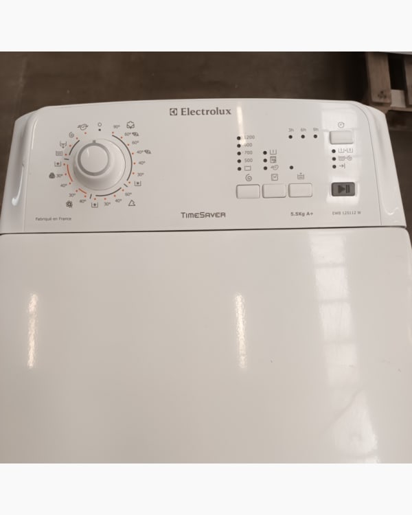 Lave-linge Ouverture par le haut Electrolux EWB125112W 7