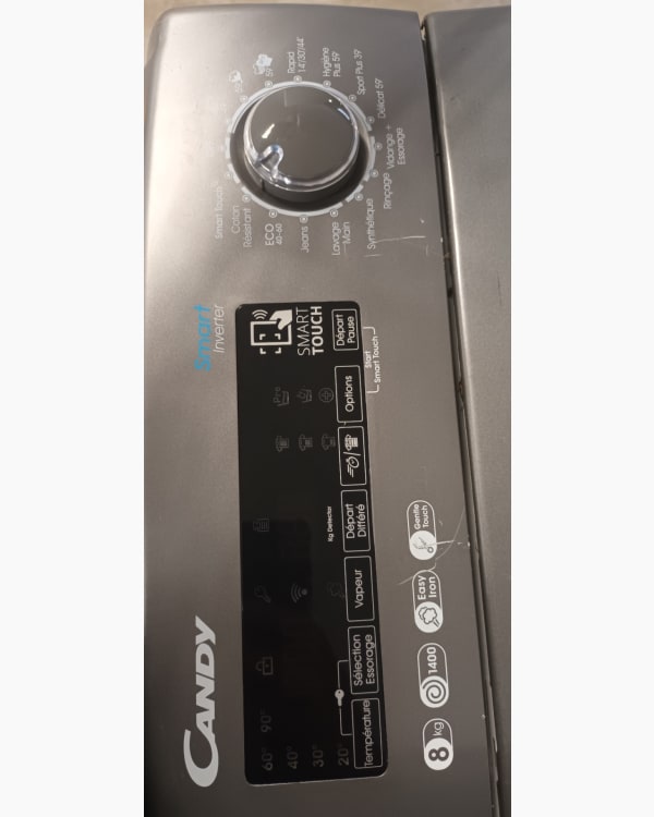 Lave-linge Ouverture par le haut Candy CSTSG48TMVRE-47 13