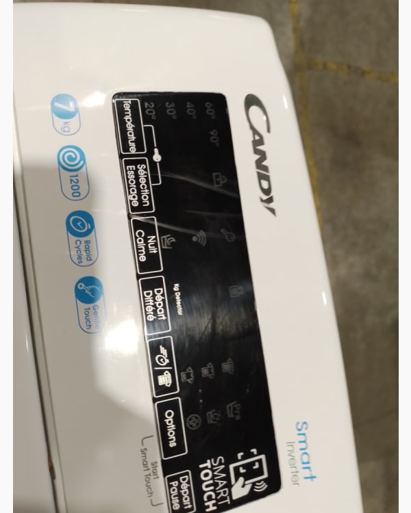 Lave-linge Ouverture par le haut Candy CSTG27TMVE/1-47 11