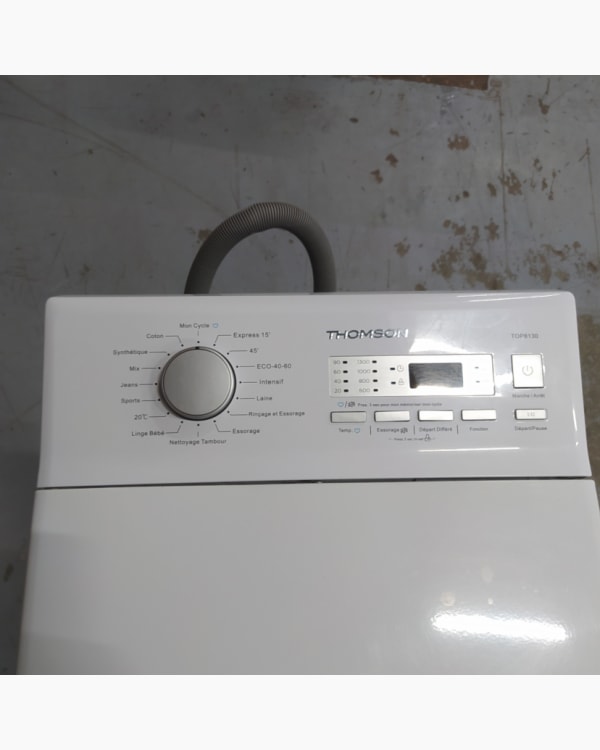 Lave-linge Ouverture par le haut Thomson TOP8130 5