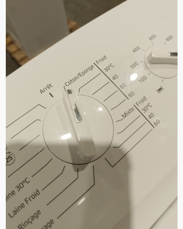 Lave-linge Ouverture par le haut Brandt BT652AT-03 8