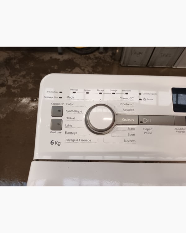 Lave-linge Ouverture par le haut Whirlpool TDLR60230 11