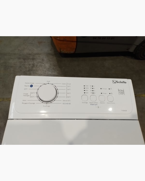 Lave-linge Ouverture par le haut Vedette TV36526-01 7