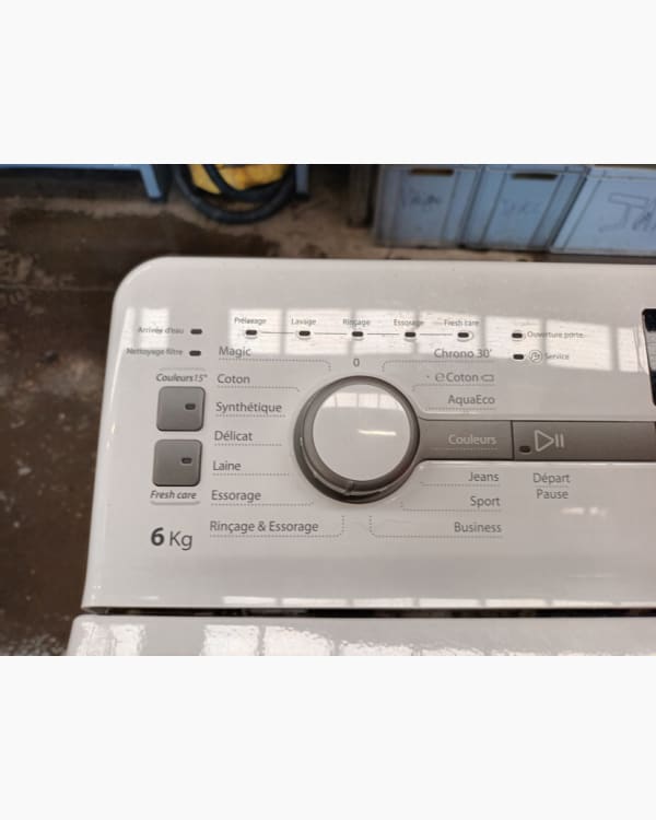 Lave-linge Ouverture par le haut Whirlpool TDLR60230 10