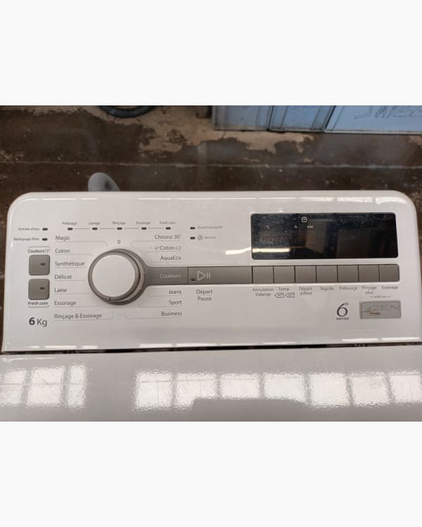 Lave-linge Ouverture par le haut Whirlpool TDLR60230 12