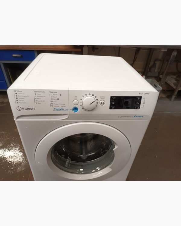 Lave-linge Ouverture frontale Indesit BWEW81284XWFRN 15
