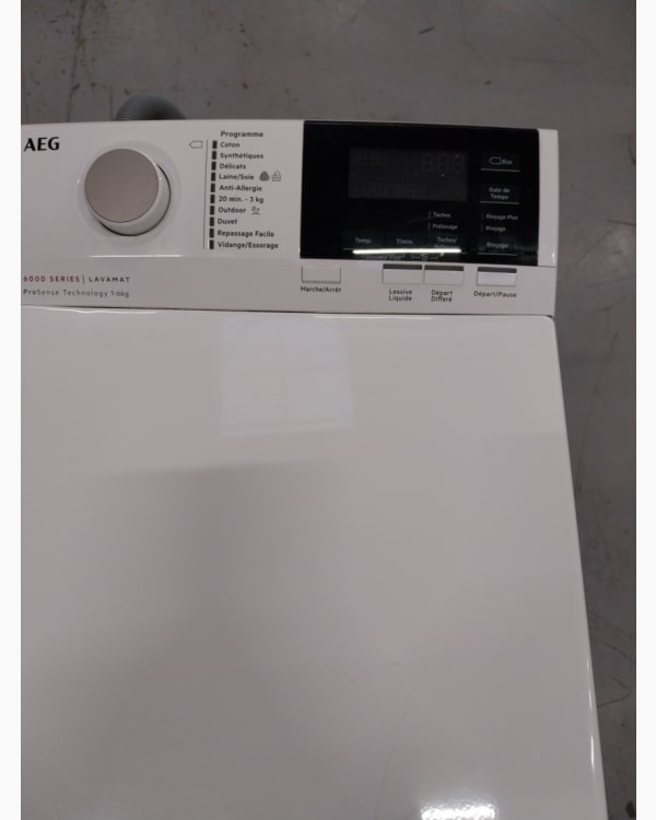 Lave-linge Ouverture par le haut AEG L6TBD624G 8