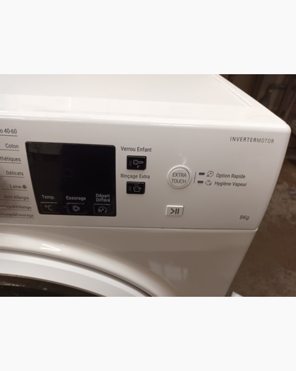 Lave-linge Ouverture frontale Hotpoint Ariston NSH843CWWFRN 13