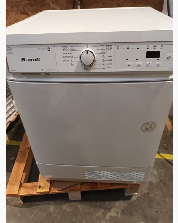 Sèche-linge Ouverture frontale Brandt BWD381T 2