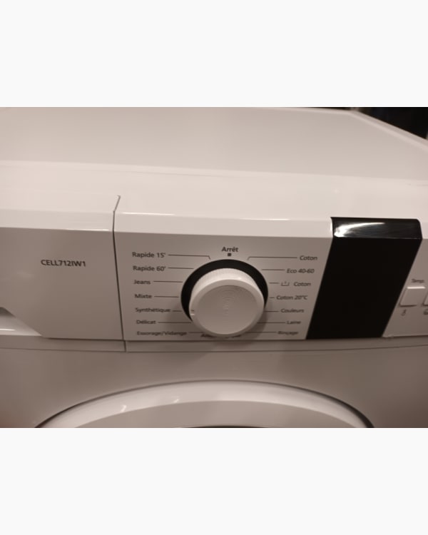Lave-linge Ouverture frontale Continental Edison CELL712IW1 13