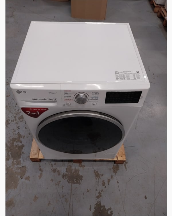 Lave-linge Lavante-séchante LG F854J61WRS 6