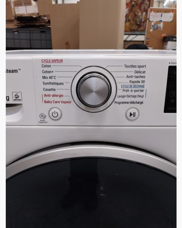Lave-linge Lavante-séchante LG F854J61WRS 7
