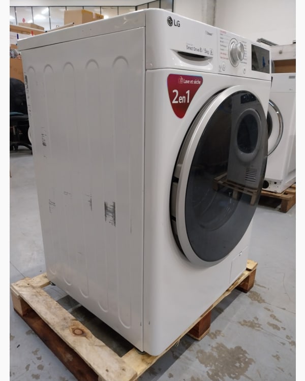 Lave-linge Lavante-séchante LG F854J61WRS 13