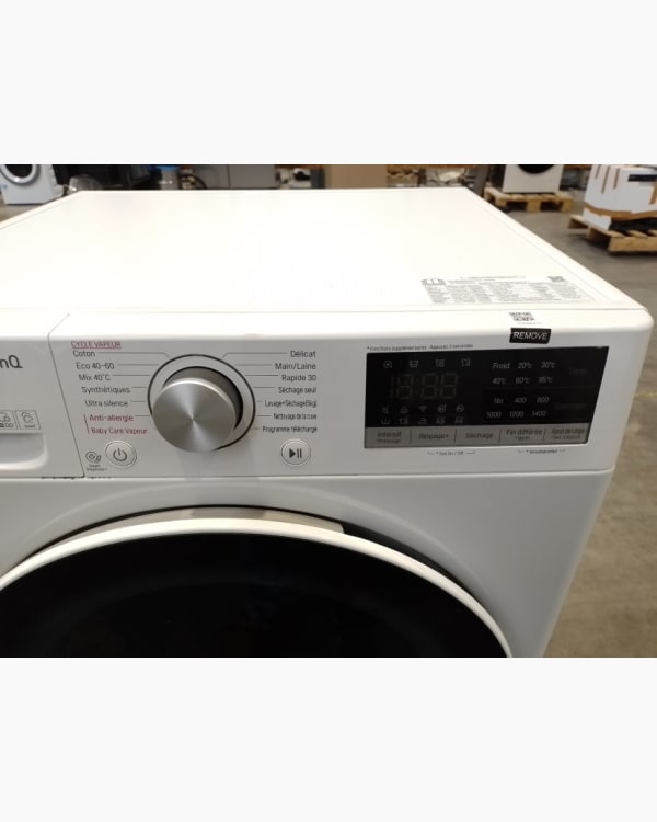 Lave-linge Lavante-séchante LG F954N40WRS 9