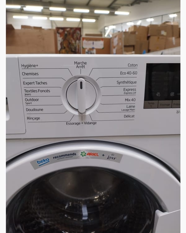 Lave-linge Ouverture frontale Beko WITC8410B0W 7