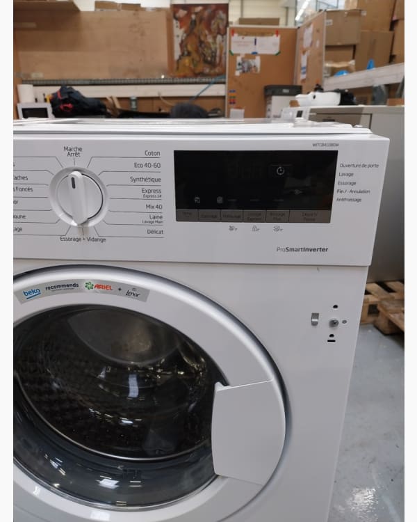 Lave-linge Ouverture frontale Beko WITC8410B0W 8