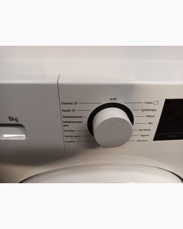 Sèche-linge Ouverture frontale LG RH8D13WH 12
