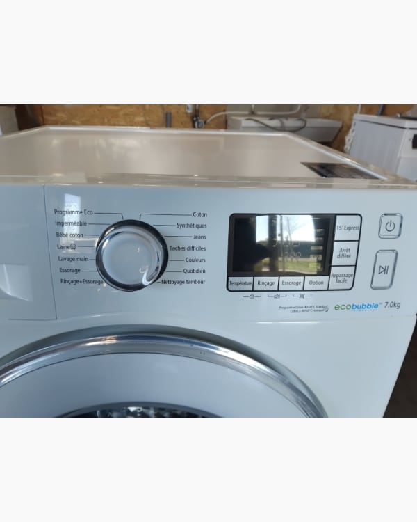 Lave-linge Ouverture frontale Samsung WF70F5E5W4W 7