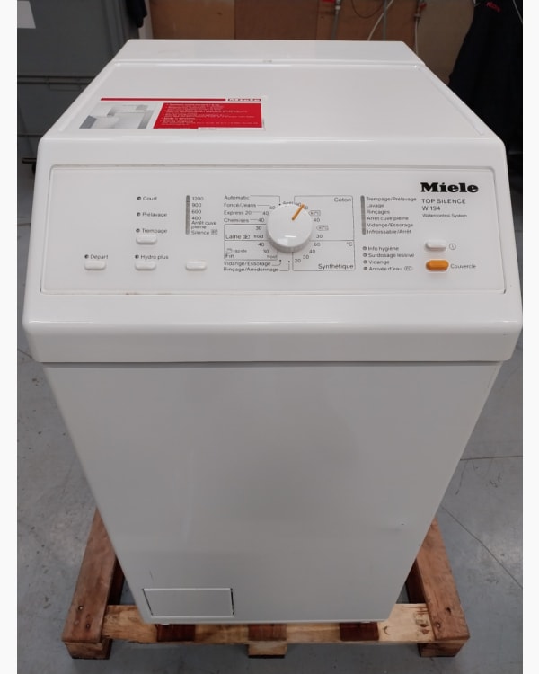 Lave-linge Ouverture par le haut Miele W194 4