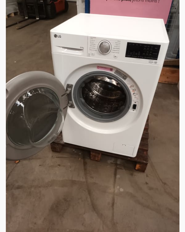 Lave-linge Ouverture frontale LG F864V31WRS 16