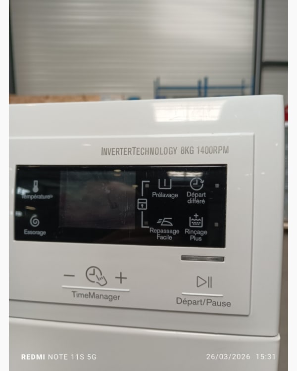 Lave-linge Ouverture frontale Electrolux EWF1486GZW 23