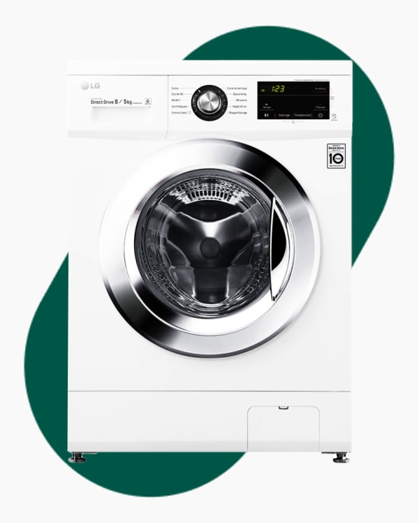 Lave-linge Lavante-séchante LG F854M22WR 1