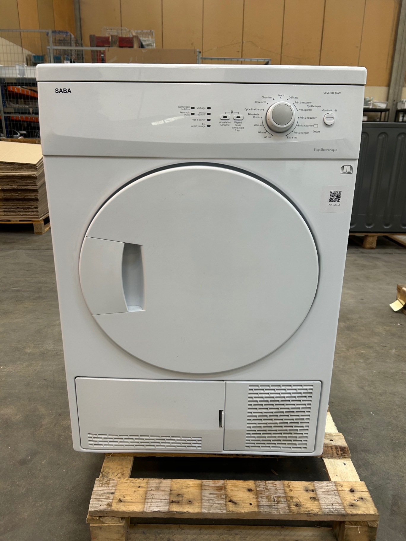 Sèche-linge Saba SLSC8BE16W - Très bon état sur Murfy