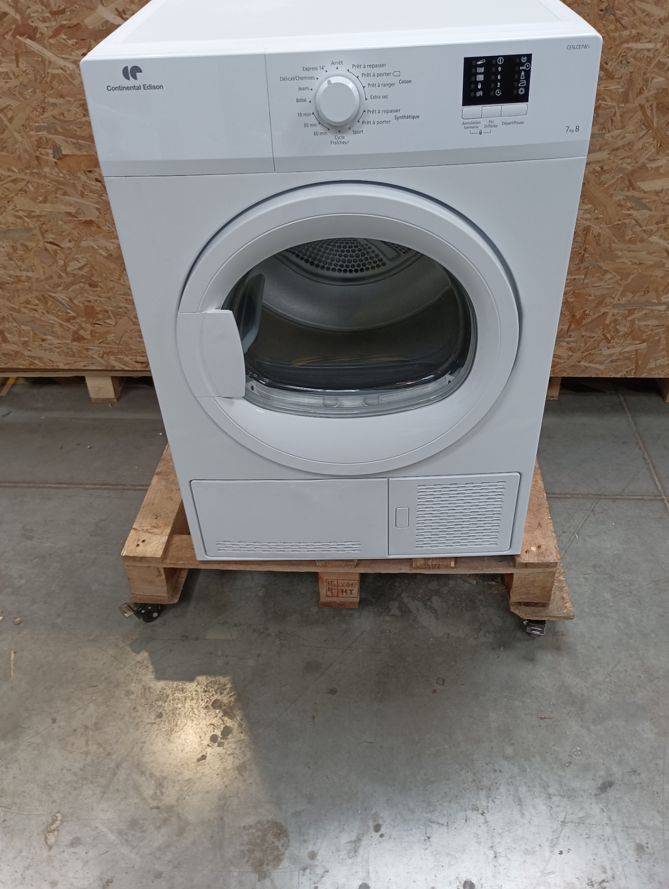 Sèche-linge Continental Edison CESLCE7W1 - Bon état sur Murfy