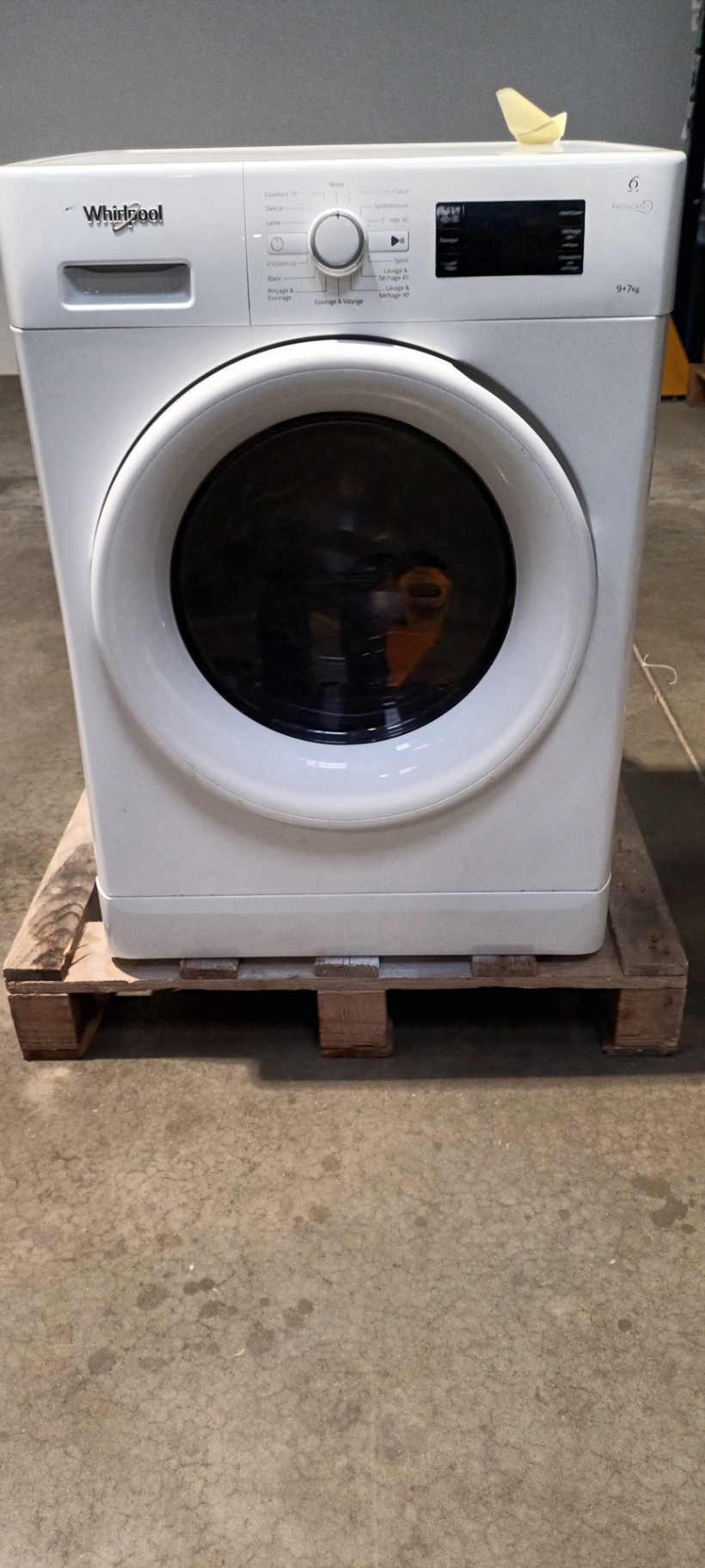 Lave-linge Whirlpool FWDG97168WFR - Bon état sur Murfy