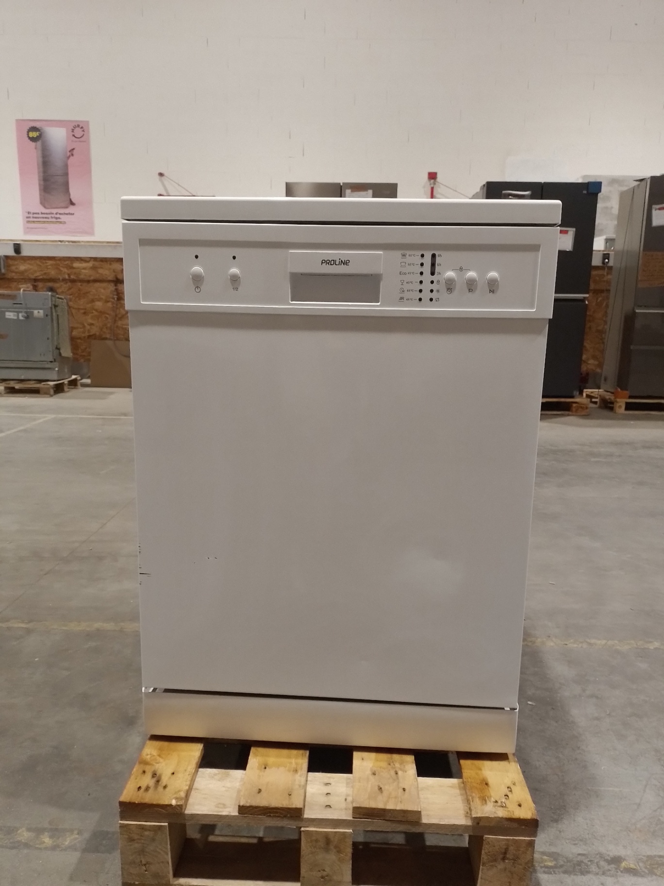 Lave-vaisselle Proline DW486WHITE - Bon état sur Murfy