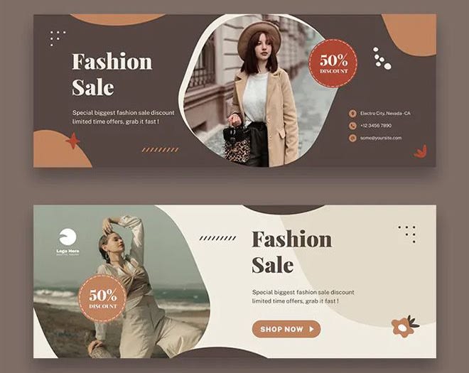 Banners design preview