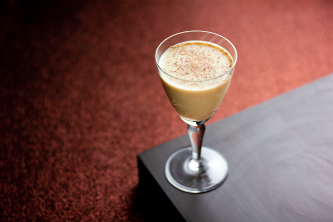 Tequila-Sherry Eggnog
